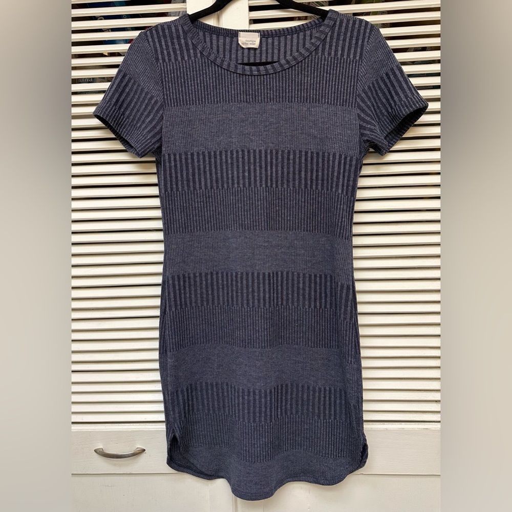 Caution To The Wind Blue Dress Size Medium
